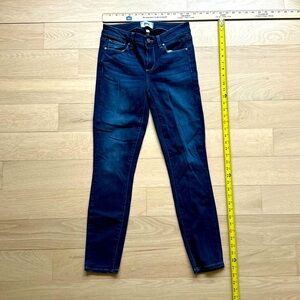 Paige Verdugo Ankle Skinny Jeans; Sz W27